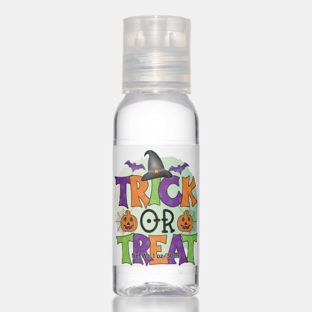 Funny Halloween costume sayings Hand Sanitizer (Front)