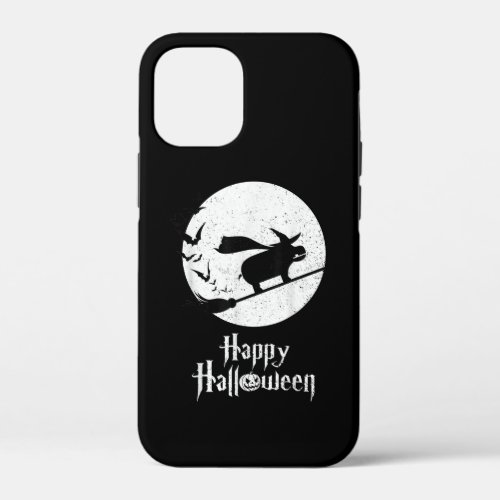 Funny Halloween Costume Witch Hippo Lover Gift iPhone 12 Mini Case