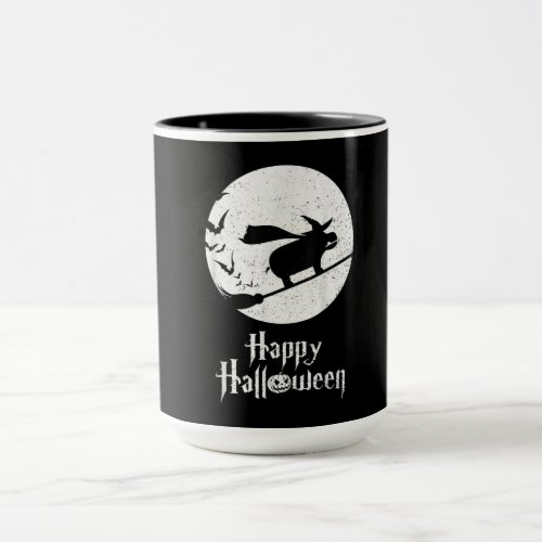 Funny Halloween Costume Witch Hippo Lover Gift Mug