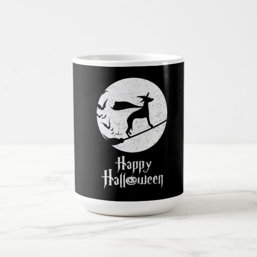 Funny Halloween Costume Witch WHIPPET Dog Lover Gi Coffee Mug