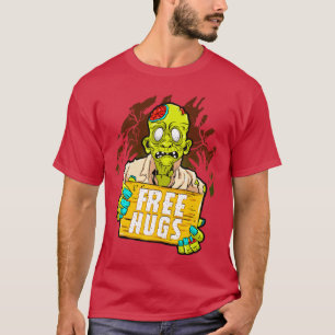 Funny Halloween Creepy Zombie Horror Comedy funny T-Shirt