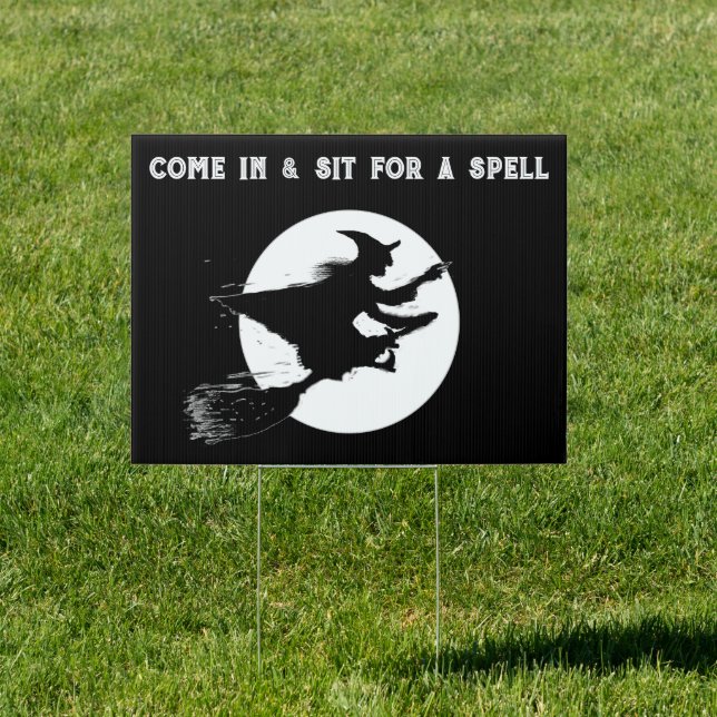 Funny Halloween Decor Sign (Insitu)