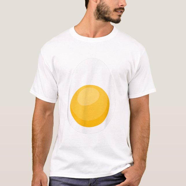 Funny Halloween Deviled Egg Costume For Men Women T-Shirt (Front)