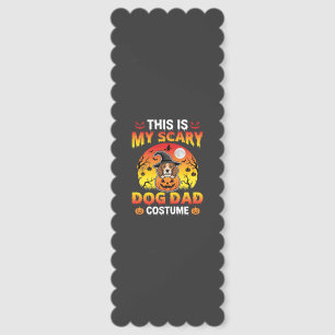 Funny Halloween Dog Dad Costume Witch Beagle Bookmarks