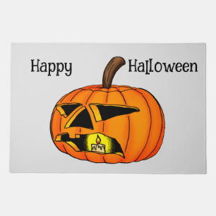 Funny Halloween  Doormat