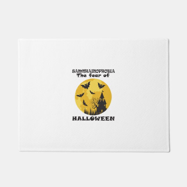 Funny Halloween Doormat (Front)