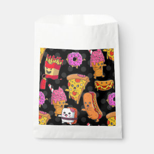 funny halloween fast food monsters  favor bag