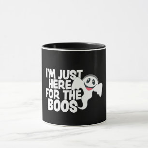 Funny Halloween Ghost Boos Pun Mug