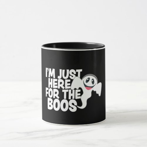 Funny Halloween Ghost Boos Pun  Mug