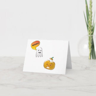 Funny Halloween Ghost Card