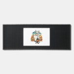 Funny Halloween Ghost Cow Bar Mat