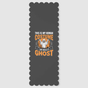 Funny Halloween Ghost Human Costume Vintage Bookmarks