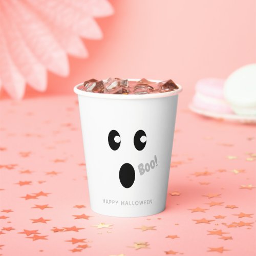  Funny Halloween Ghost Party Paper Cups