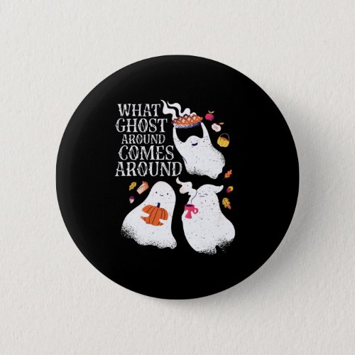Funny Halloween Ghost Pun Boo Dinner Party Button