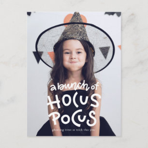 Funny Halloween Ghosting Trick or Treat This Year Postcard