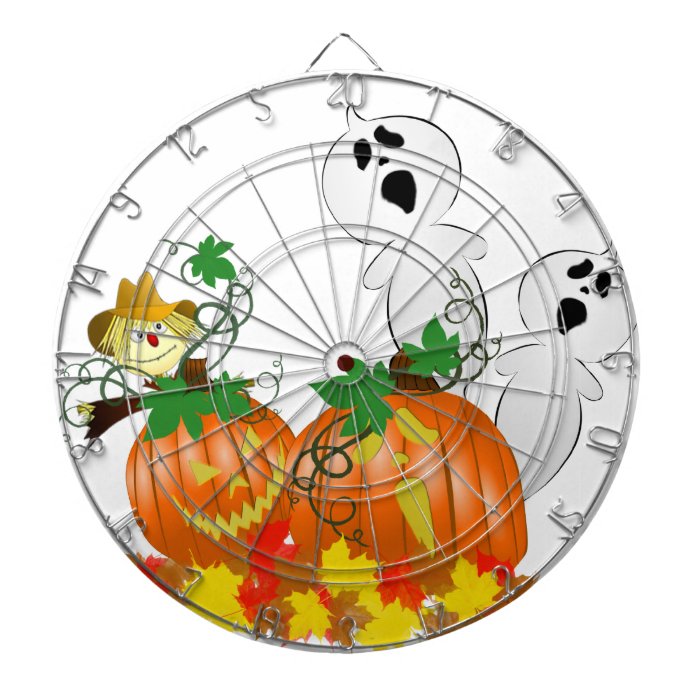 Funny Halloween Ghosts Dartboards