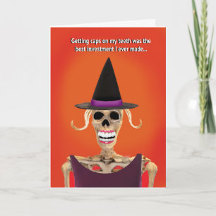Funny Halloween Greeting Card for Her
