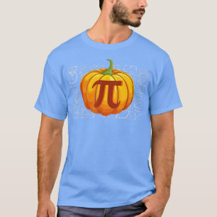 Funny Halloween hanksgiving Pi Day Pumpkin Pie Mat T-Shirt