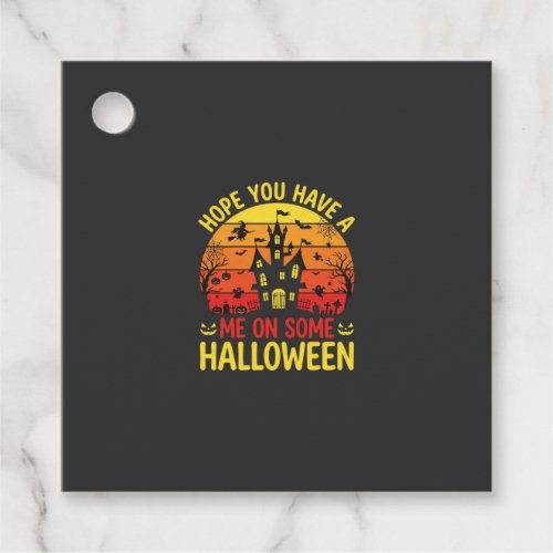 Funny Halloween Haunted House Me On Some Design Favor Tags
