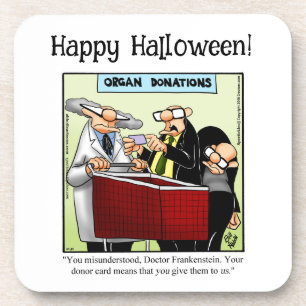 Funny Halloween Humor Coasters
