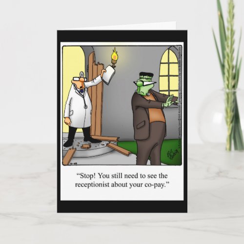 Funny Halloween Humor Greeting Card