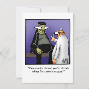 Funny Halloween Humor Greeting Card