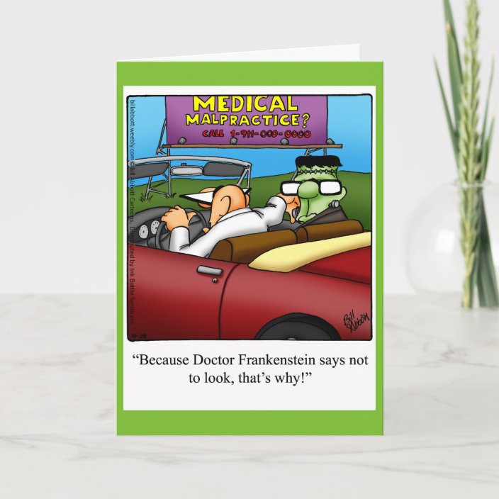 Funny Halloween Humor Greeting Card | Zazzle.com