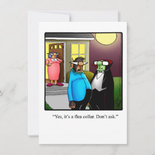 Funny Halloween Humor Greeting Card