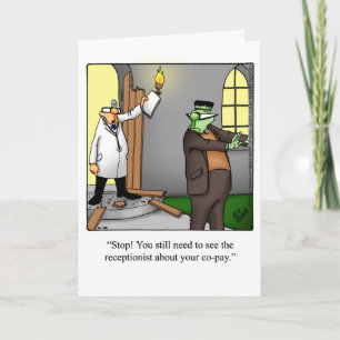 Funny Halloween Humor Greeting Card