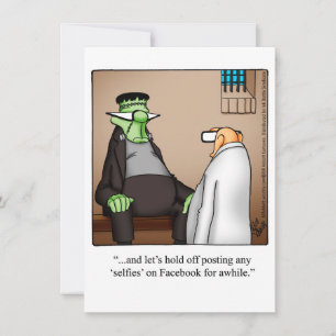 Funny Halloween Humor Greeting Card