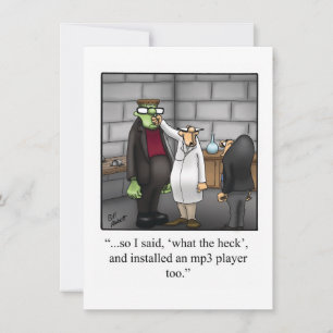 Funny Halloween Humor Greeting Card