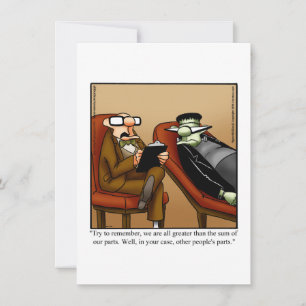 Funny Halloween Humor Greeting Card