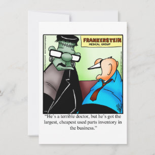 Funny Halloween Humor Greeting Card