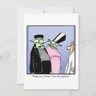 Funny Halloween Humor Greeting Card