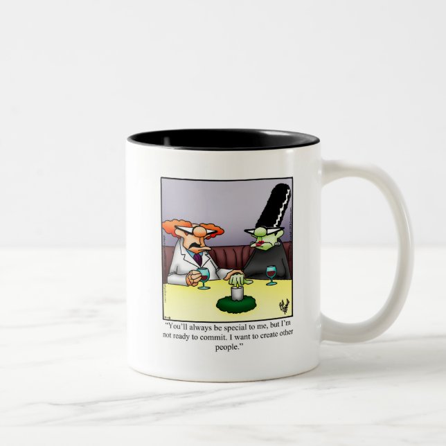 Funny Halloween Humor Mug (Right)