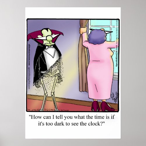 Funny Halloween Humor Poster