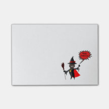 Funny Halloween Kitten Post-It-Notes