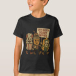 Funny Halloween Lets Watch Scary Movies Horror Fan T-Shirt