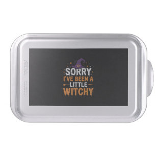 Funny Halloween Little Witchy Quote Design Cake Pan