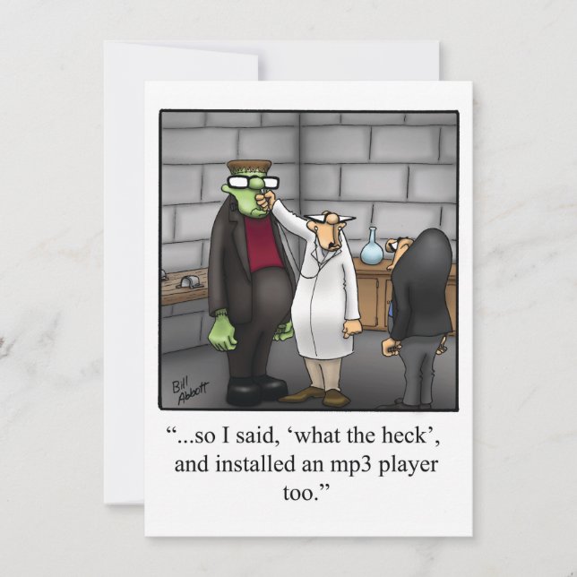 Funny Halloween Party Invitation (Front)