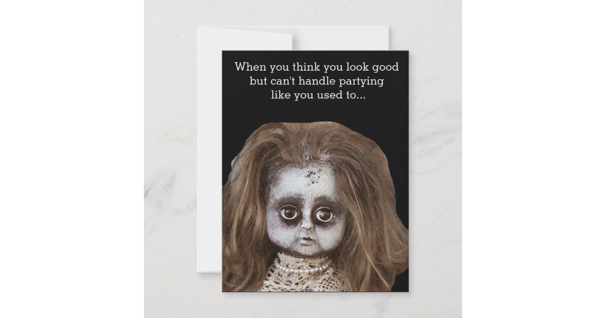 Funny Halloween Party Invitations Zazzle