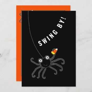 Funny Halloween Party Invitations by halloweenies at Zazzle