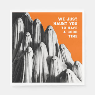 Funny Halloween Party Napkins