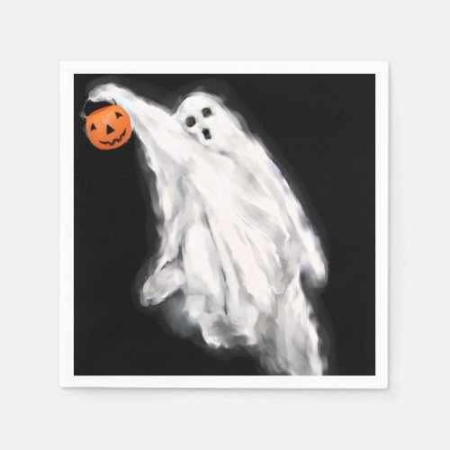 Funny Halloween Party Napkins