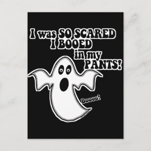 Funny Halloween Postcard