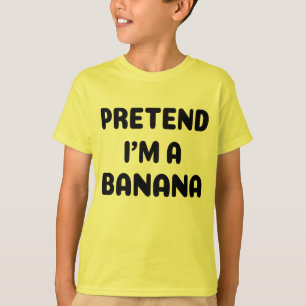 Funny Halloween - Pretend I'm a Banana   T-Shirt