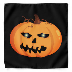 Funny Halloween Pumpkin Bandana