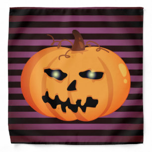 Funny Halloween Pumpkin Bandana