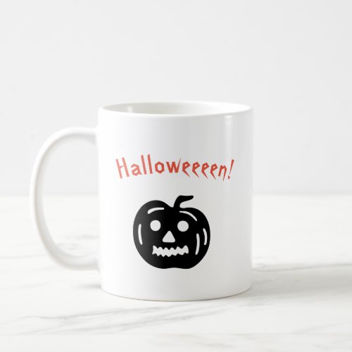 Funny Halloween Pumpkin  Coffee Mug