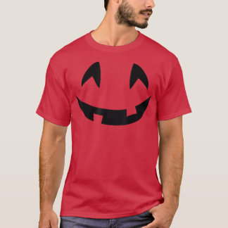 Funny Halloween Pumpkin Face For Dad, Mom and Kids T-Shirt